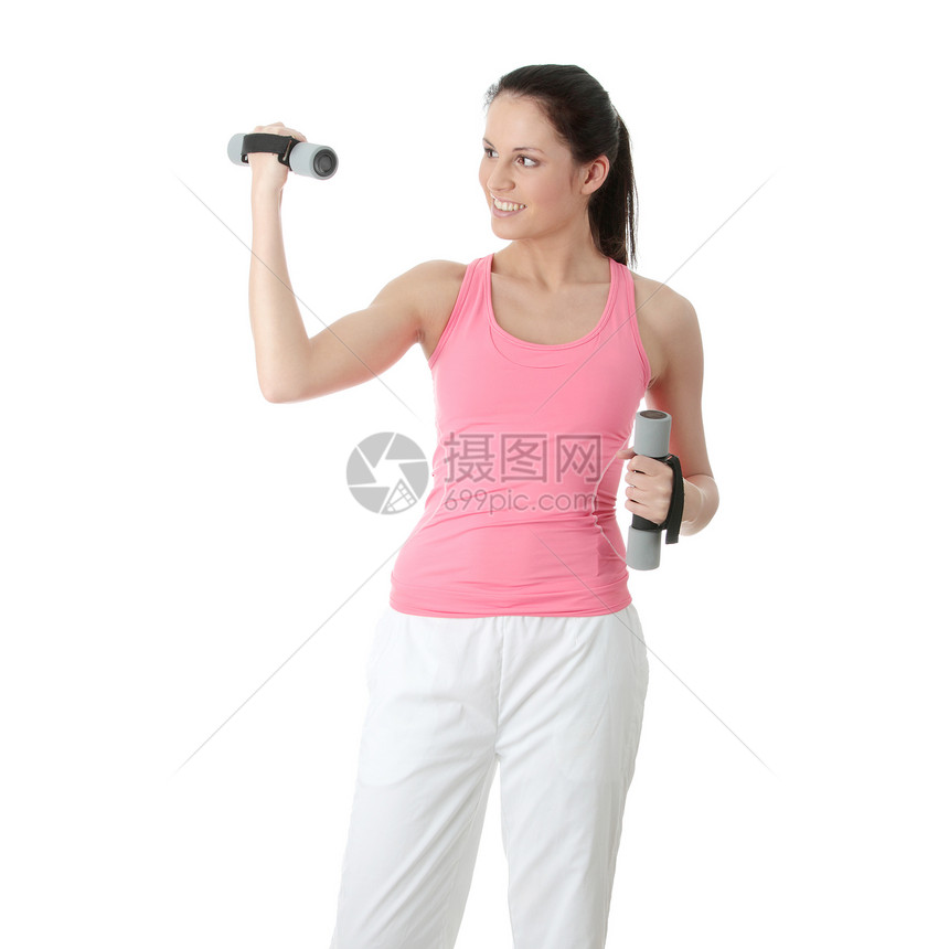 演习演练体操女孩娱乐保健肌肉锻炼身体数字平衡女士图片