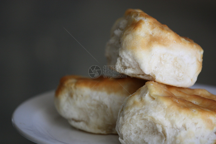 饼干面包食物面团盘子图片