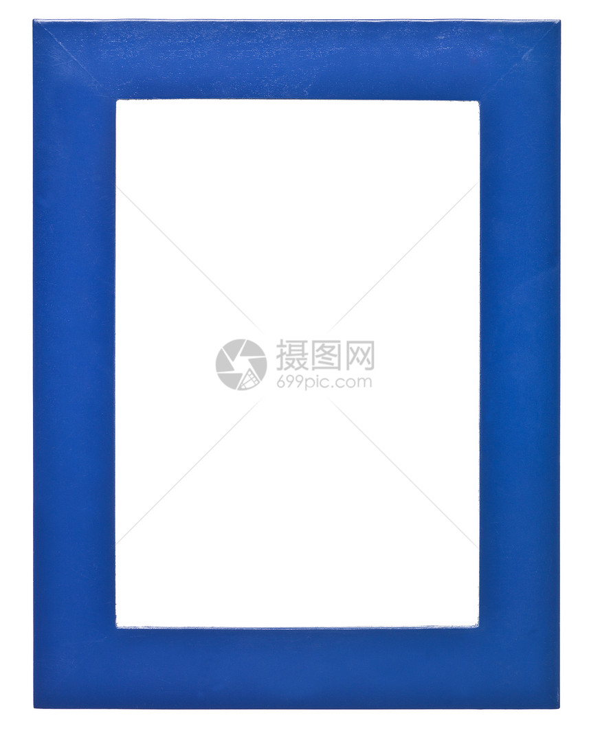 蓝框正方形元素空白设计定制艺术装潢影棚蓝色框架图片