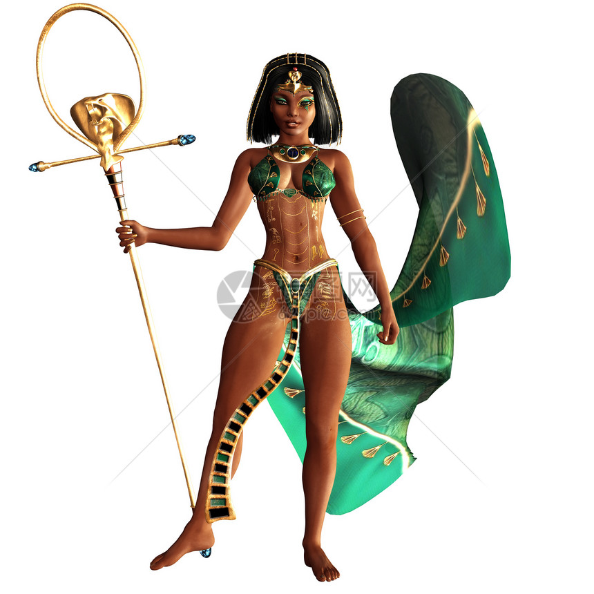 克娄巴特拉六世女性法老金字塔象形女王情妇王国文字历史文化图片