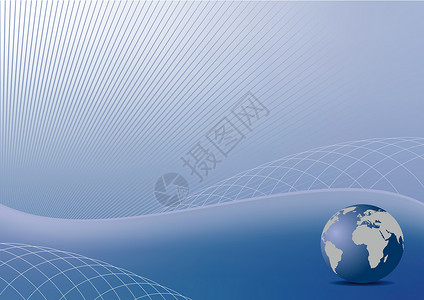 用于设计业务的抽象蓝色背景插图 coName品牌网站推广会议身份漩涡地球推介会互联网商业背景图片