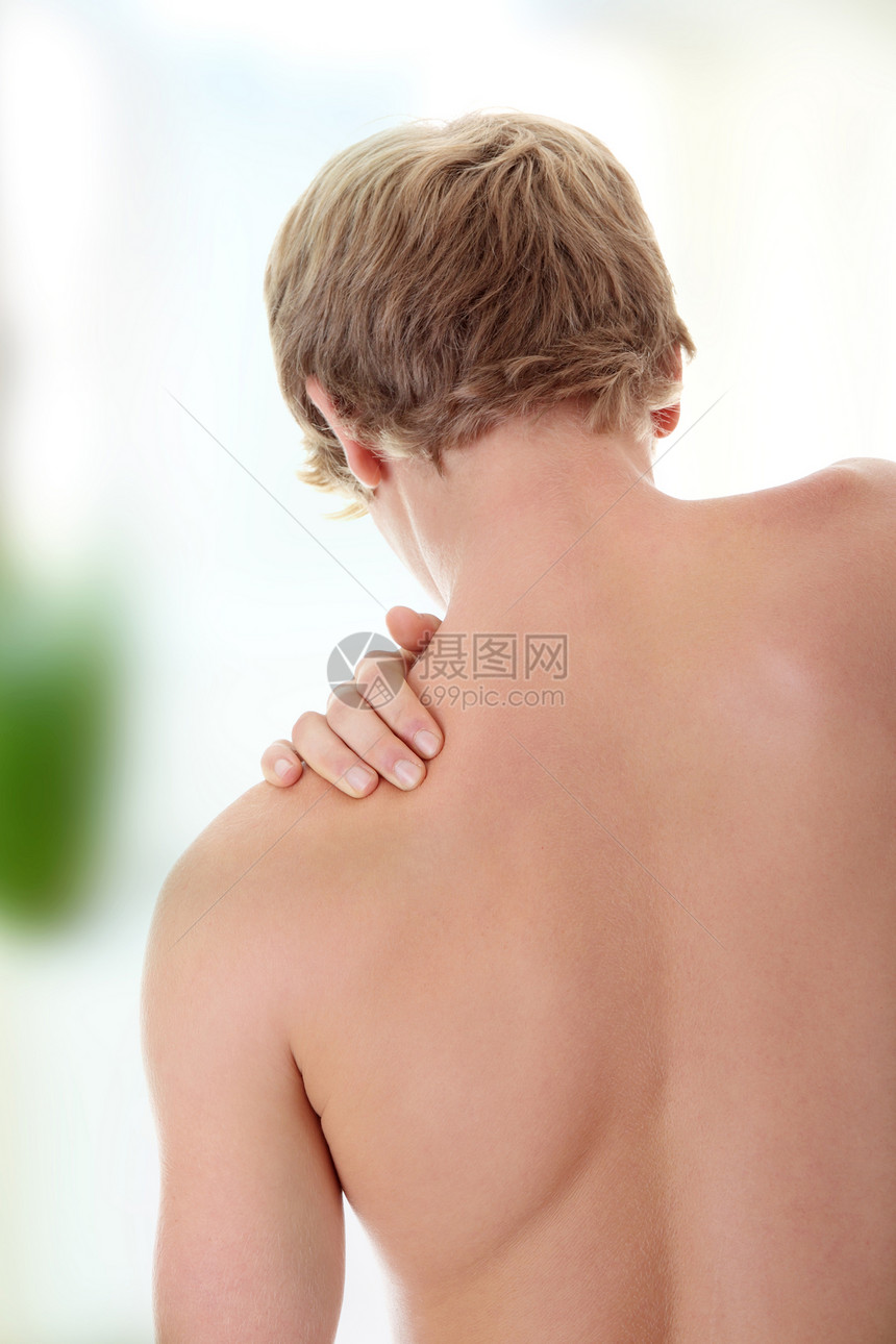 背痛疼痛概念痛苦伤害皮肤男性症状解剖学肩膀药品压力男人图片