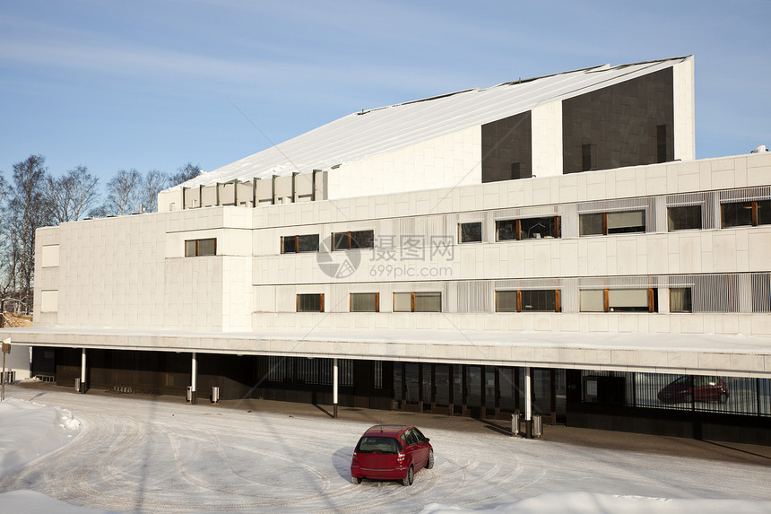 芬兰厅音乐厅建筑大厅旅行红色地标图片