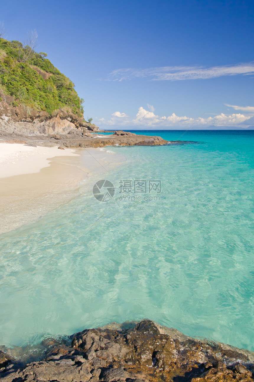 岛屿 海滩和环礁湖图片