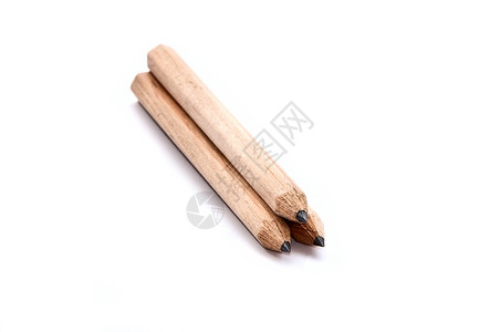 铅笔石墨学校工作木头白色办公室乐器绘画工具教室背景图片
