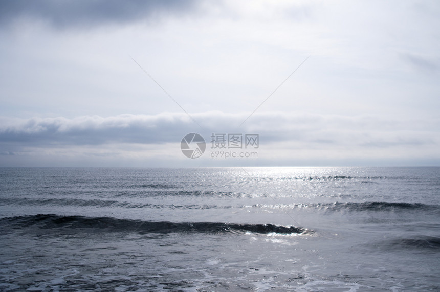 海 海土地海岸海洋天空海浪图片