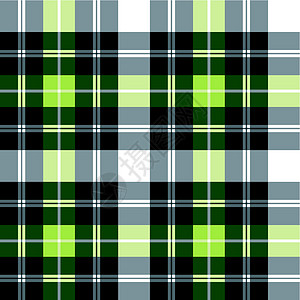 Tartan 方格矢量模式棉布格子绿色插图织物纺织品衣服灰色正方形背景图片