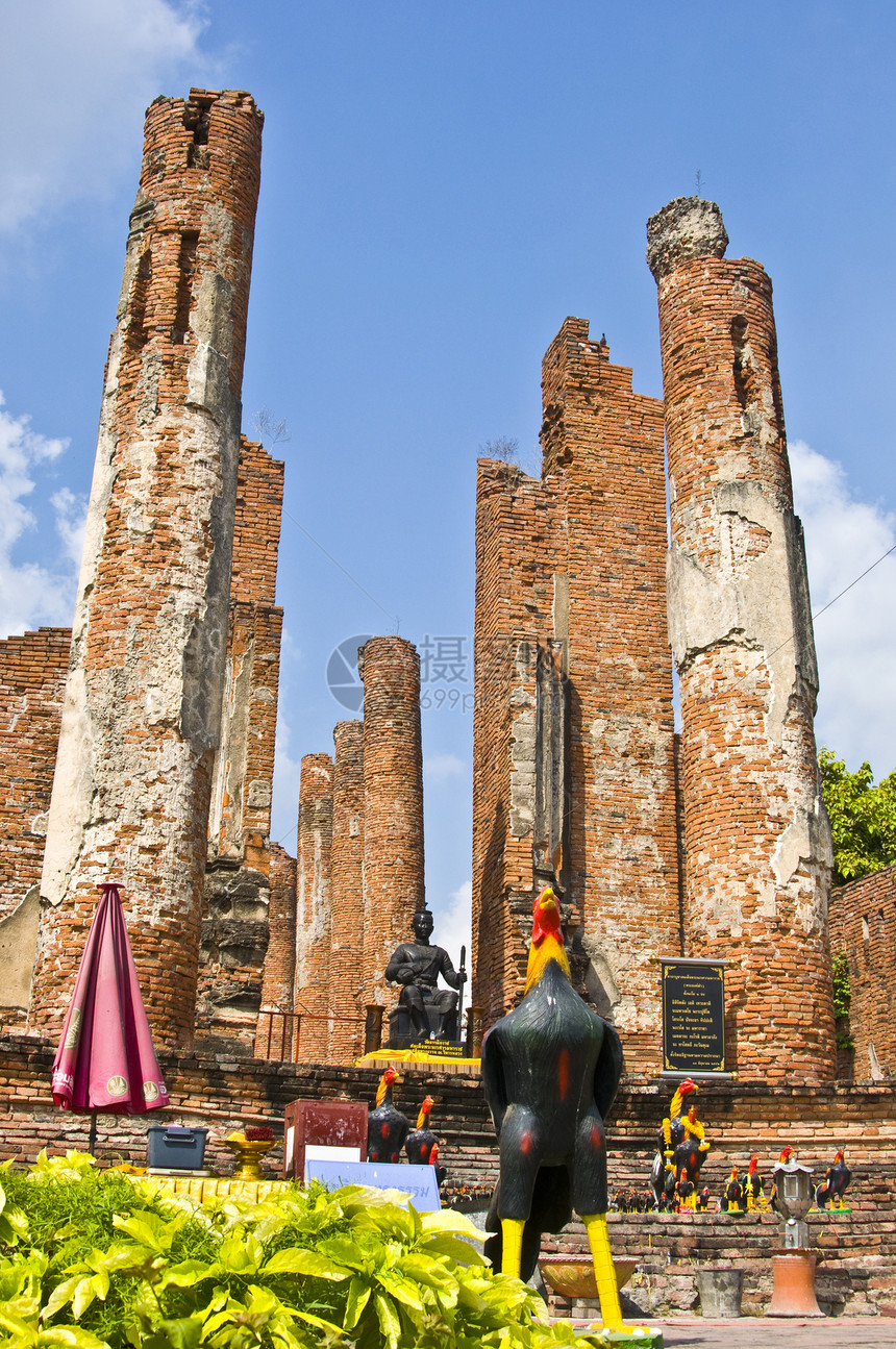 塔米喀拉特建筑雕像佛塔废墟冥想旅行遗产历史性祷告寺庙图片