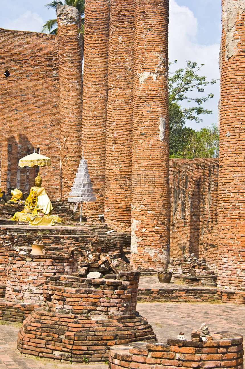 塔米喀拉特雕像旅行历史性建筑学废墟冥想建筑宝塔遗产祷告图片