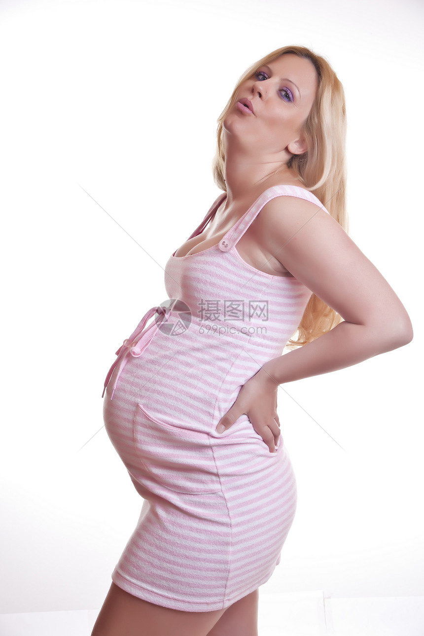 怀孕孕妇的肚子感情母亲身体裙子腹部妈妈孩子家庭白色幸福图片