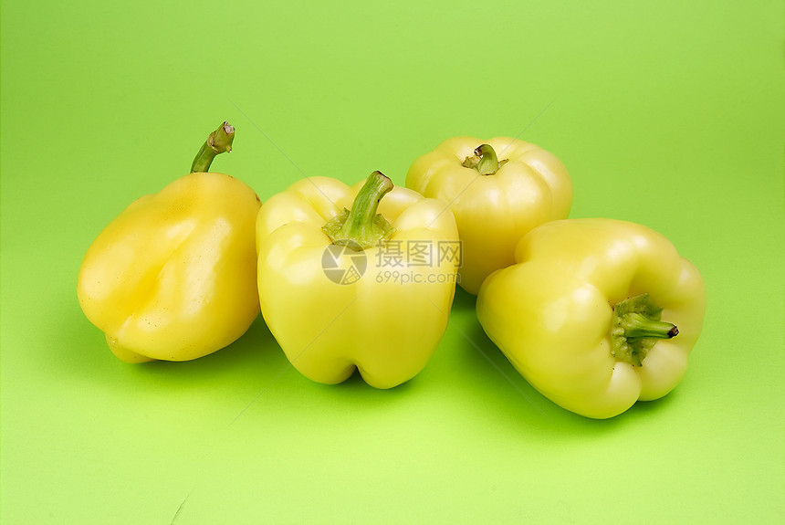 黄胡椒营养背景团体蔬菜食物香料黄色绿色辣椒餐厅图片