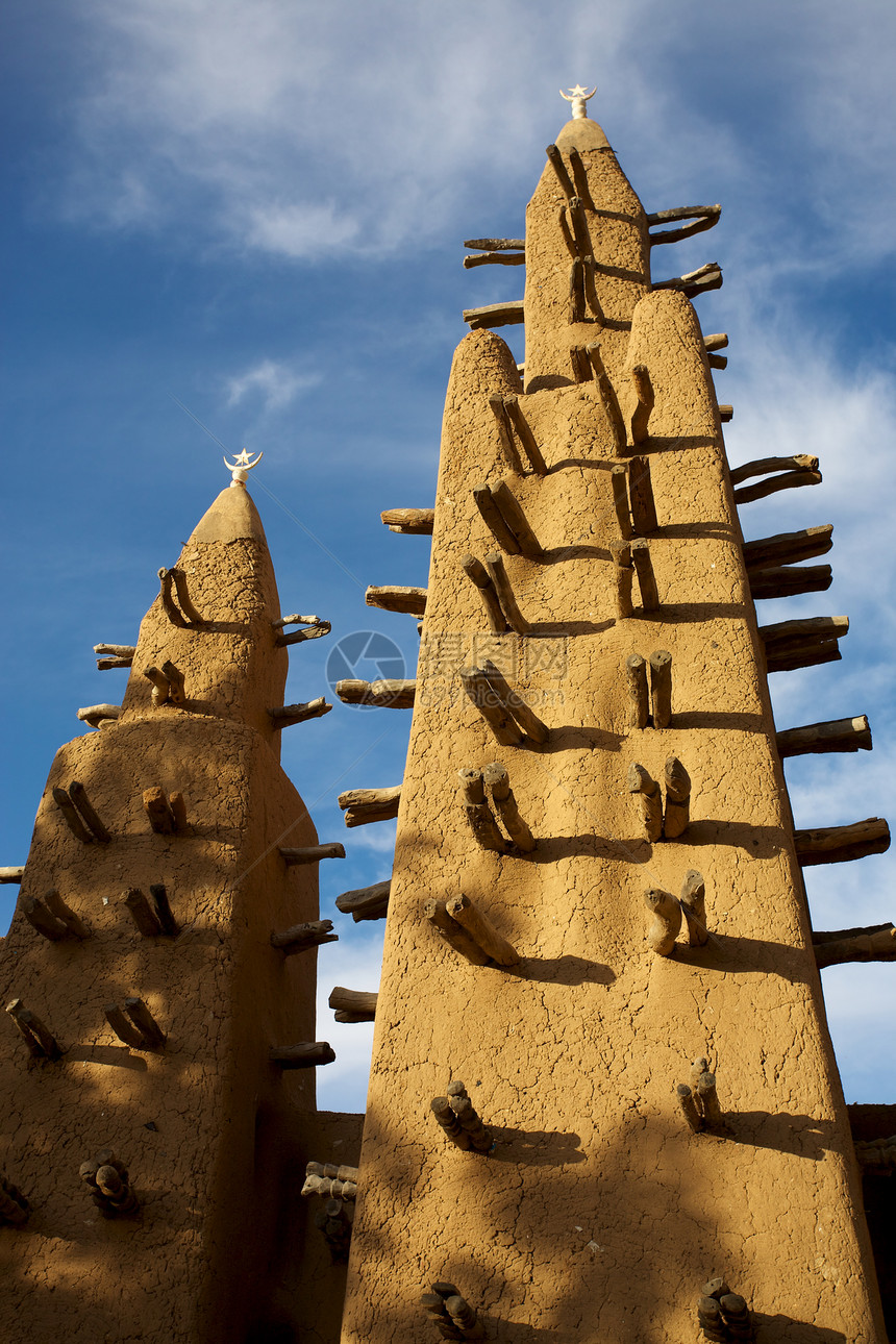 苏丹建筑公司旅行木头全景遗产建筑学魔法房屋民族学多贡传统图片