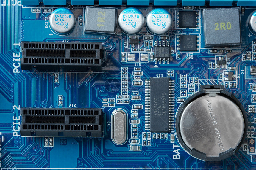 键盘技术母板蓝色电压科学电气线条硬件电脑插座图片