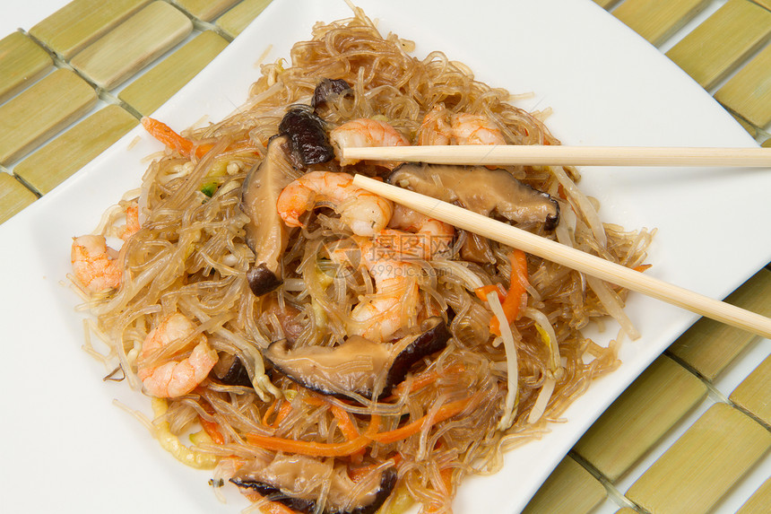 中国食品蔬菜美食面条饮食筷子烹饪黄色白色营养食物图片