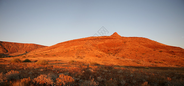 布兰德伯格沙漠景观环境红色场景旅游地形水平阳光日出风景极限背景