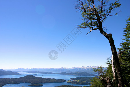 阿根廷圣卡洛斯德巴里洛切附近国家山脉全景旅行积水天空公园旅游岩石自由图片