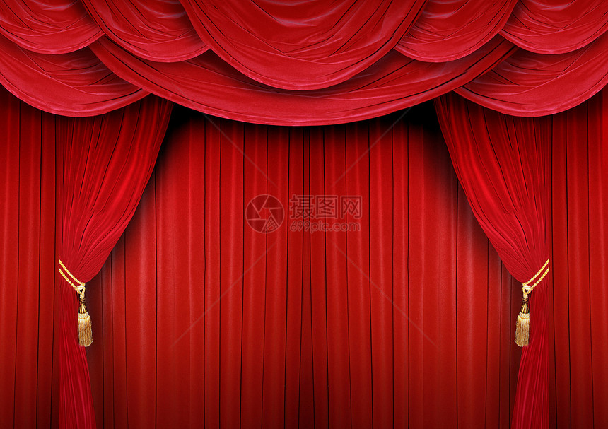剧院的闭幕幕公告音乐会布料歌剧演员织物礼堂文化娱乐戏剧图片