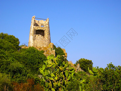 塔尖塔文化肉质纪念碑历史性废墟历史旅游游客建筑学背景图片