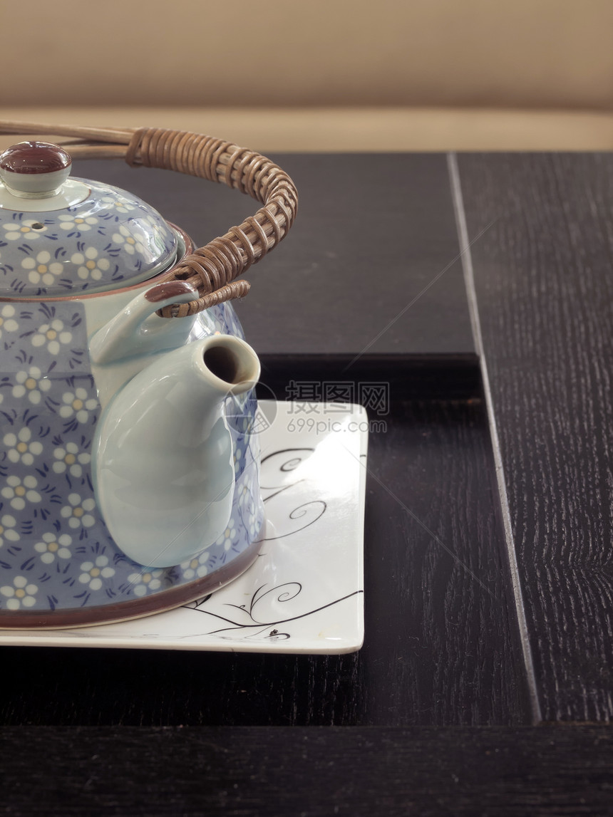 东方茶壶陶瓷饮料制品陶器文化图片