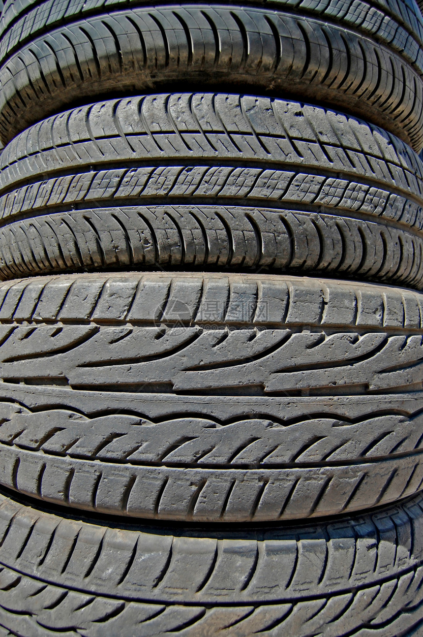 橡胶橡胶轮胎宏观回收轮子车轮汽车塑料图片