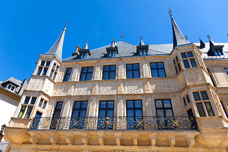 卢森堡 大公国王宫高清图片