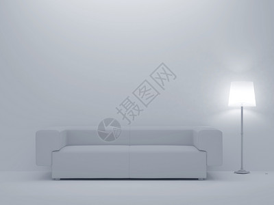 公寓建筑学装饰奢华艺术房子房间座位地面照明沙发背景图片
