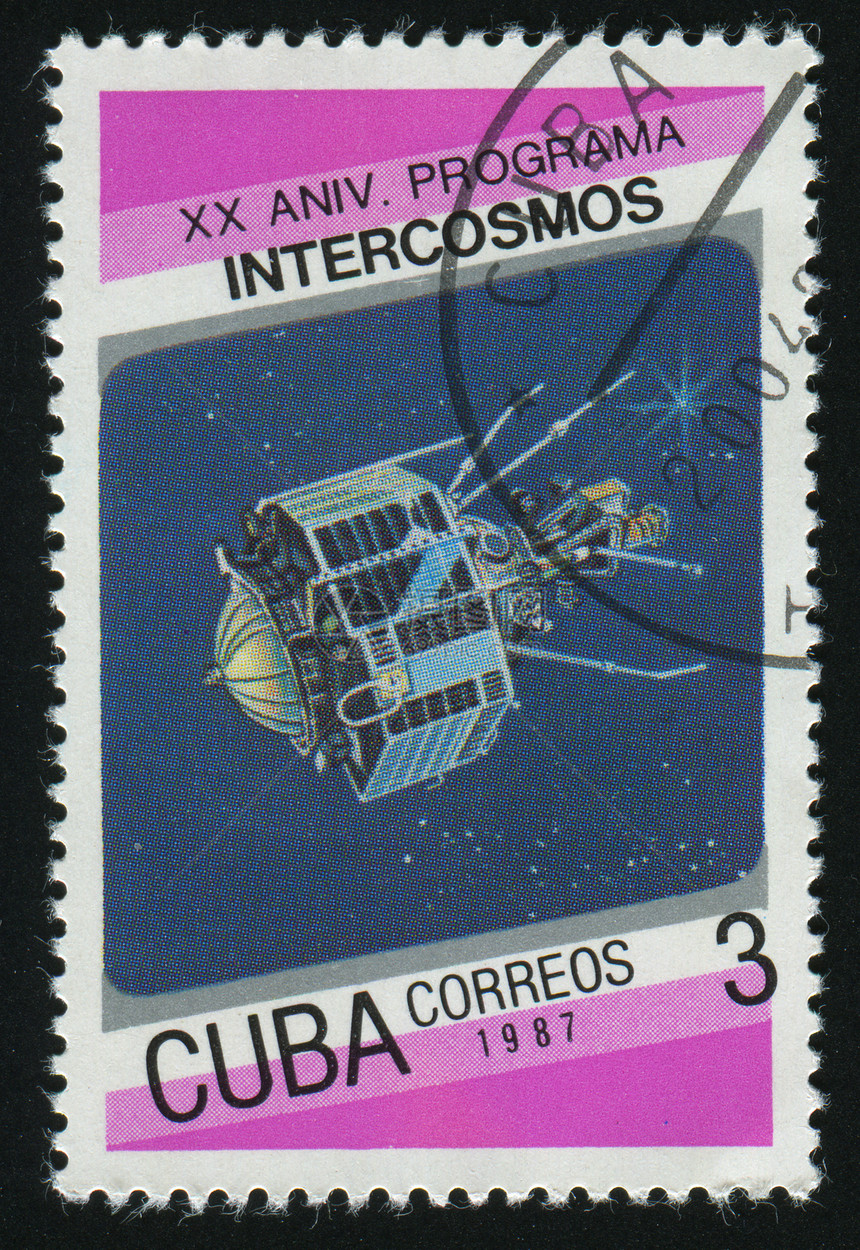 邮票勘探科学飞船宇宙邮戳喷射宇航员飞机运动月亮图片