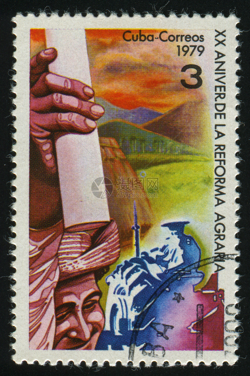 邮票邮局手指邮政头发地址邮资手臂滚动棕榈成人图片