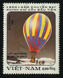 浮力气球邮票飞艇卡片邮政漂浮集邮邮件信封地址空气背景