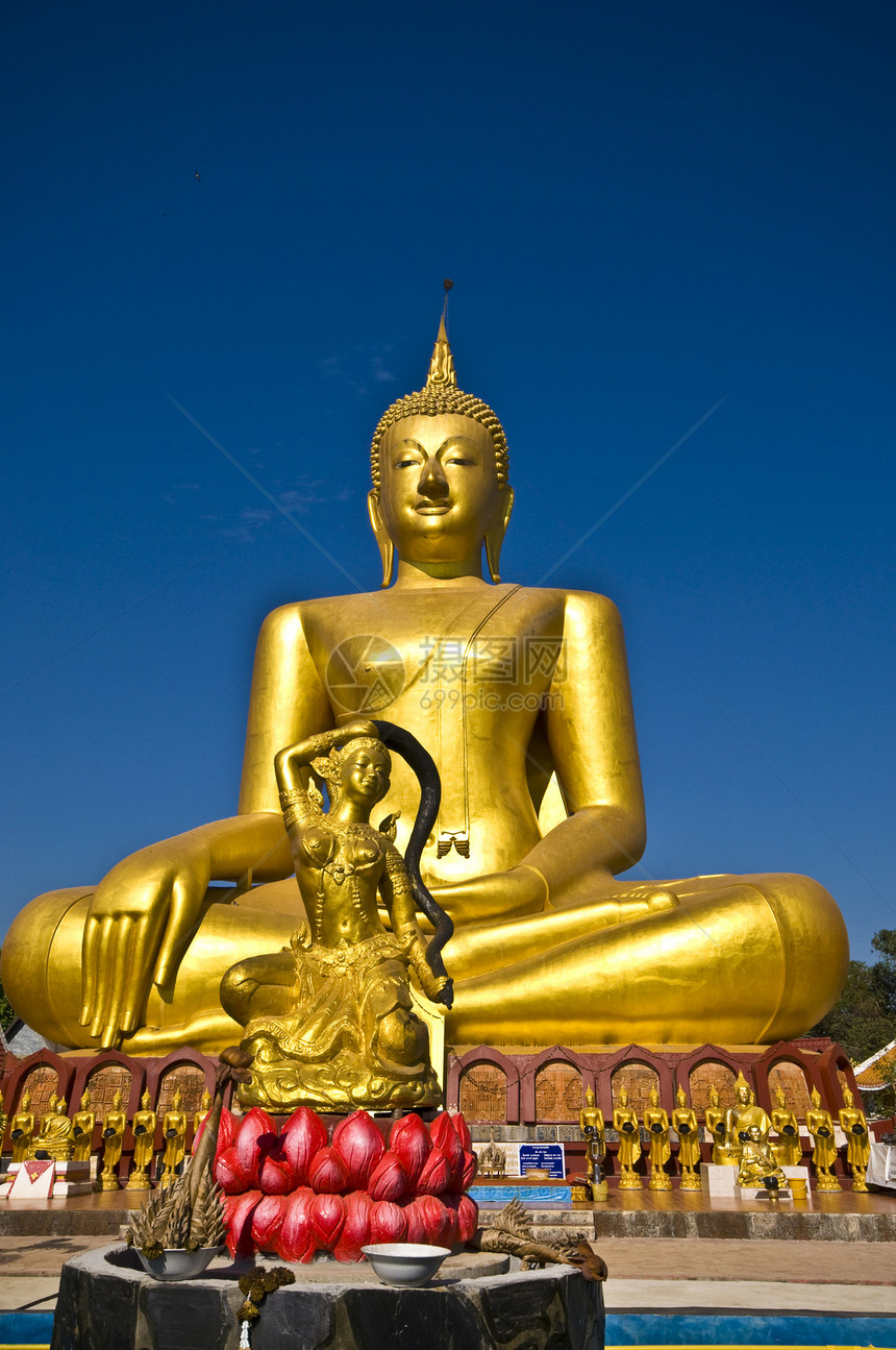 黄金芽珠雕塑寺庙金子信仰旅行雕像金属眼睛纪念碑宗教图片