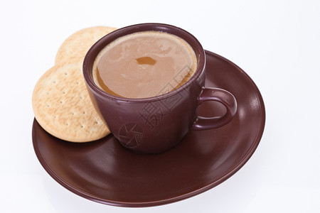 热咖啡棕色甜点勺子咖啡杯子食物背景图片