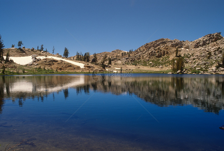 加利福尼亚内华达山峰 格拉尼特湖图片