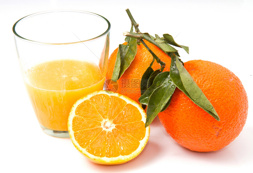橙汁饮料稻草饮食食物宏观玻璃甜点水果果汁橙子图片