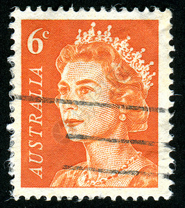 女王魅力邮票信封集邮邮戳海豹微笑历史性邮件女性君主眼睛背景