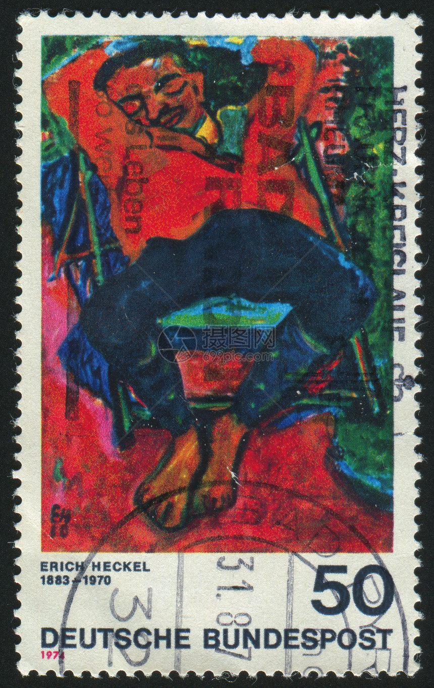 邮票集邮头发画家邮件绘画博物馆成人文化男人艺术图片