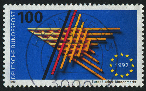 邮票集邮市场星星卡片邮戳信封邮件旗帜背景图片