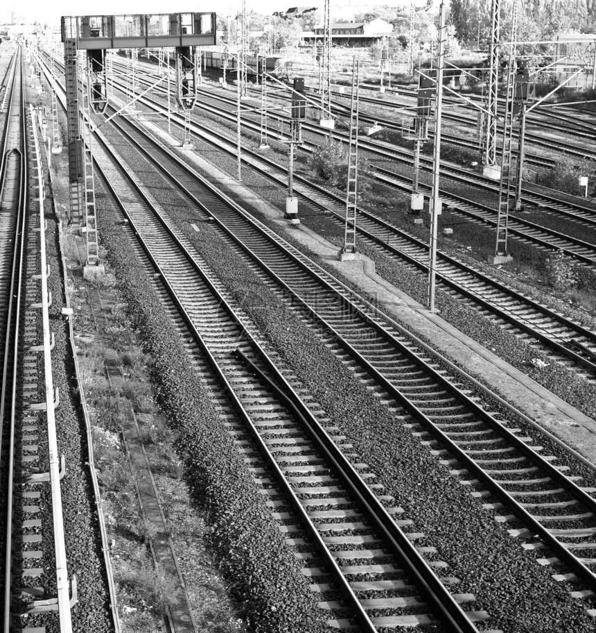 铁路车站曲目交通地铁火车管子民众过境旅行运输图片