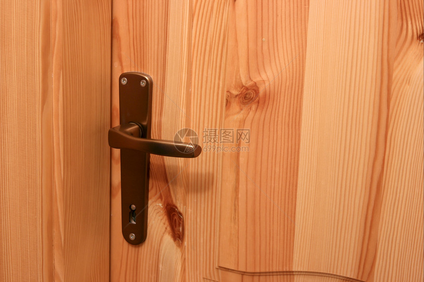 处理木材安全锁具秘密财产房间建筑学木头入口图片