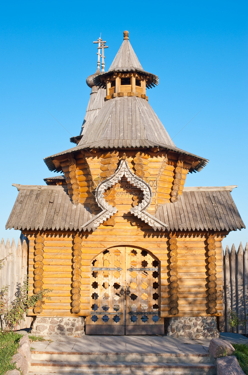 人修道院宗教纪念碑教堂村庄圆顶旅行建筑学场景历史荒野图片