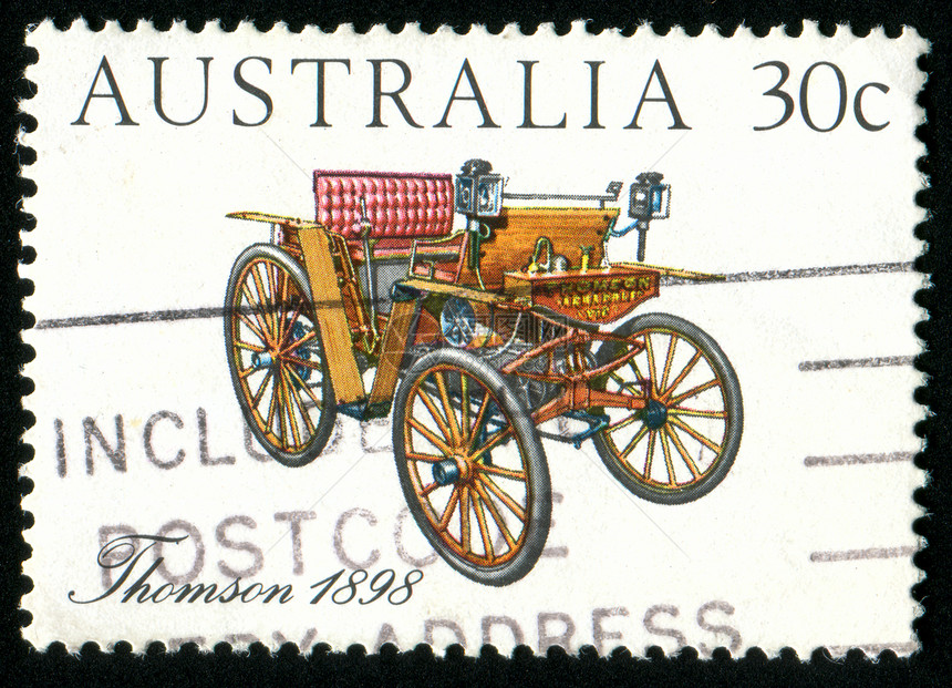 邮票机器邮件车轮集邮历史性大灯明信片引擎发动机车辆图片