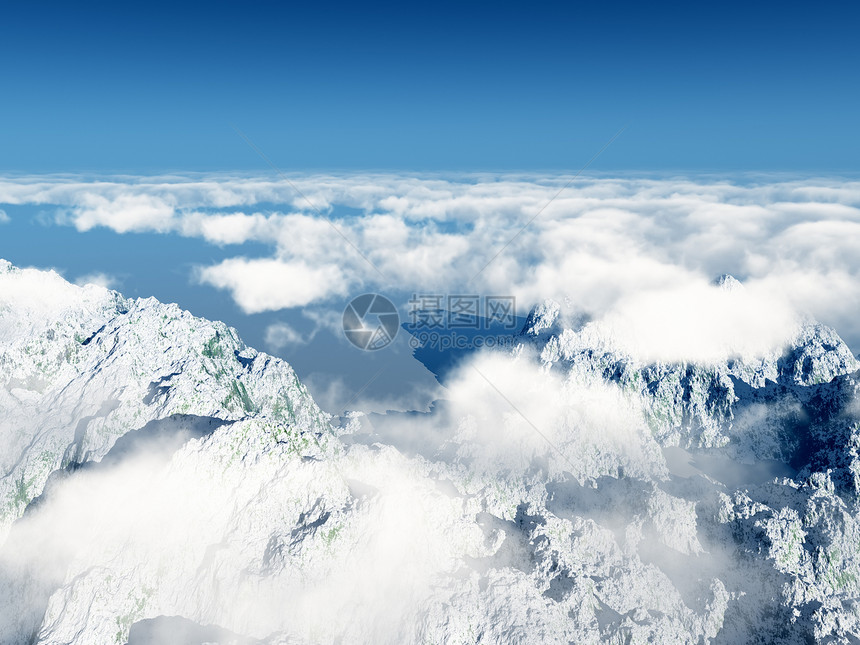 山和云天空编队阳光岩石太阳石头旅游顶峰首脑蓝色图片