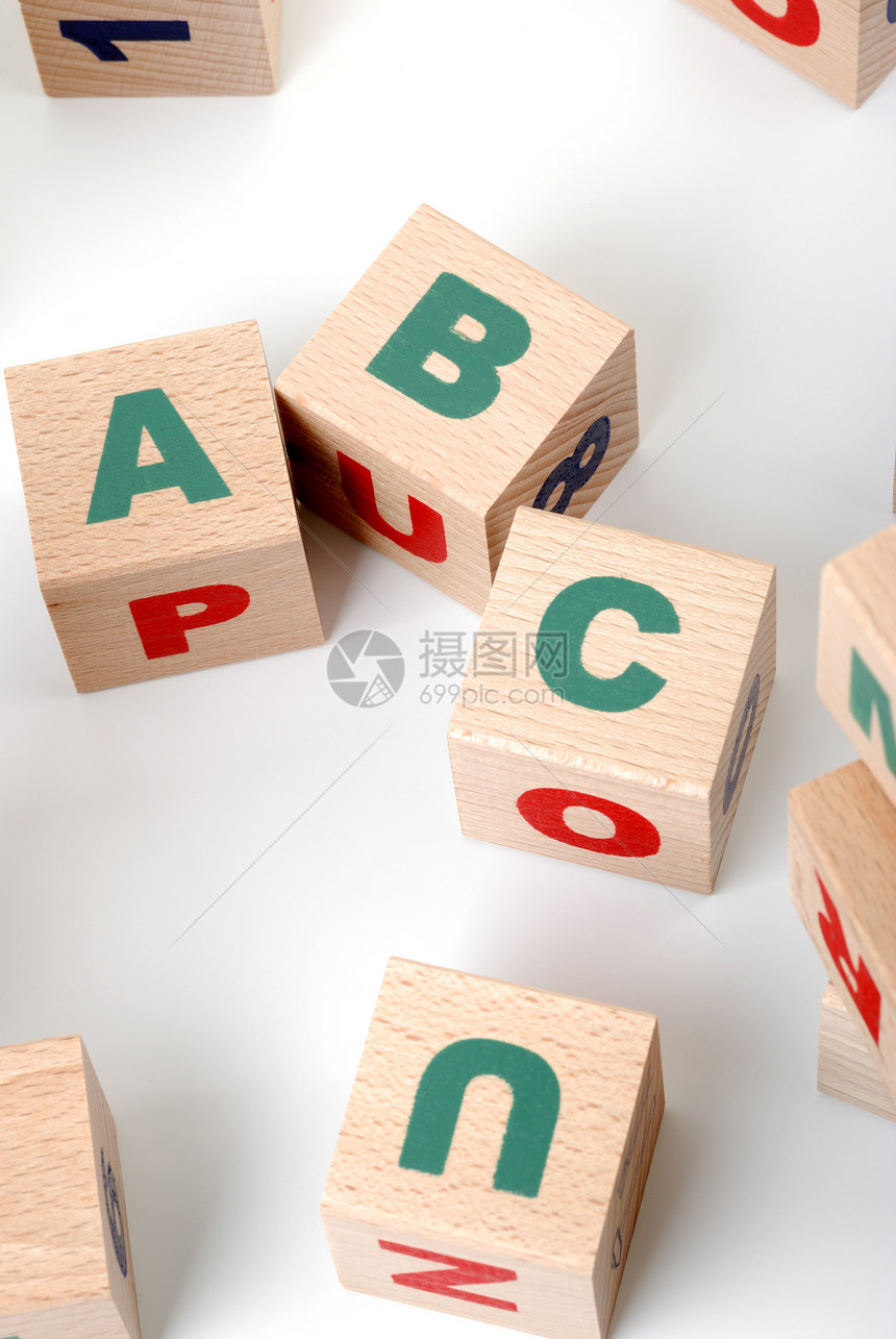 木字字母表孩子们婴儿闲暇立方体童年游戏写作智慧阅读建筑图片