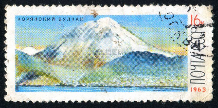 邮票集邮全景风景公园信封海豹环境古董火山冻结图片