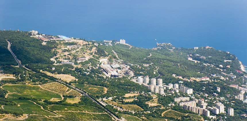 海上的城市场地农场海滩日光吸引力海景半岛晴天海洋房子图片