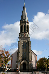 德国德意志教会Birkenfeld教堂高清图片
