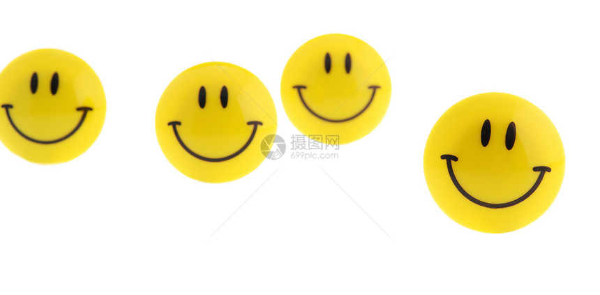 微笑幸福徽章快乐情感黄色表情喜悦白色讽刺团体图片