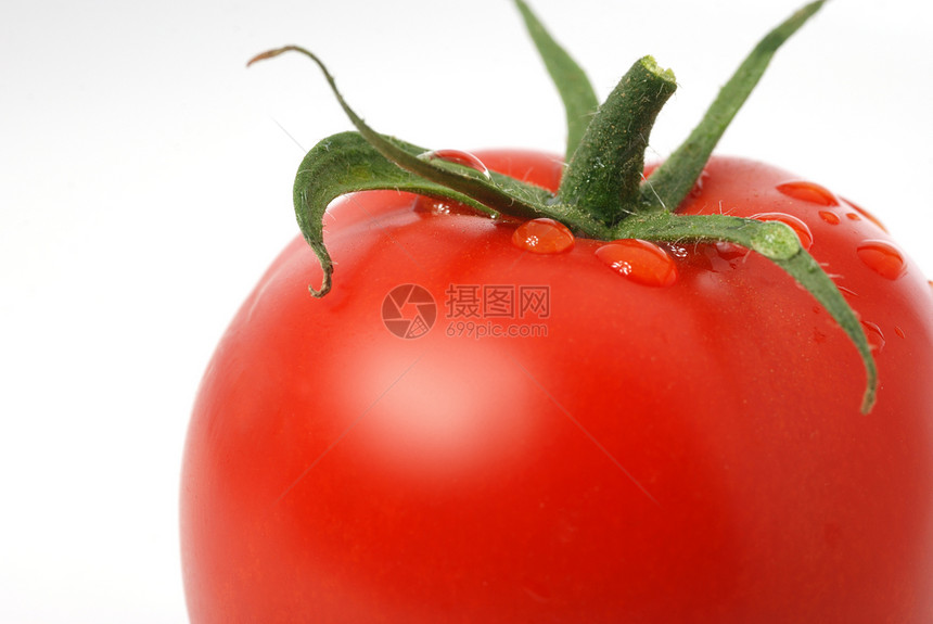 番茄宏观照片小吃白色绿色活力蔬菜沙拉藤蔓食物美食饮食图片