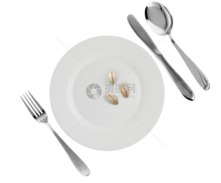 蔬菜碗  粥燕麦金属早餐餐具玉米植物命令碎粒用具桌子图片