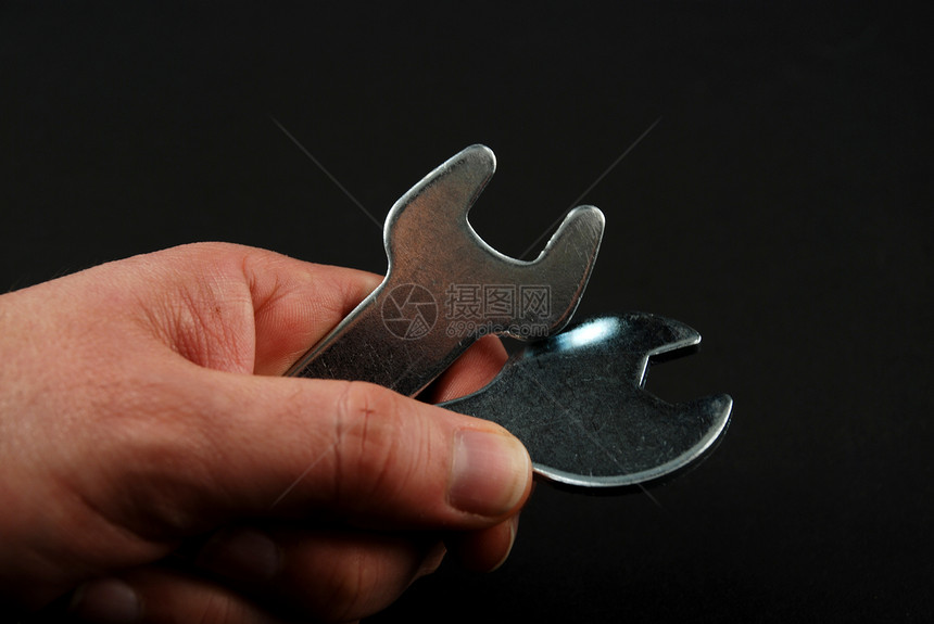 扳手标准工具工作机器合金金属尺寸工业修理工维修图片