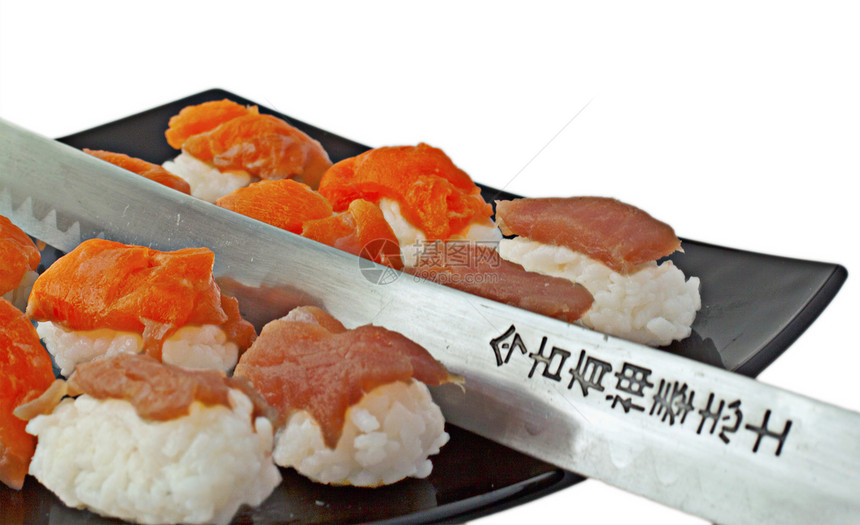 寿司美味海藻海鲜酒吧鱼片饮食异国服务情调小吃图片
